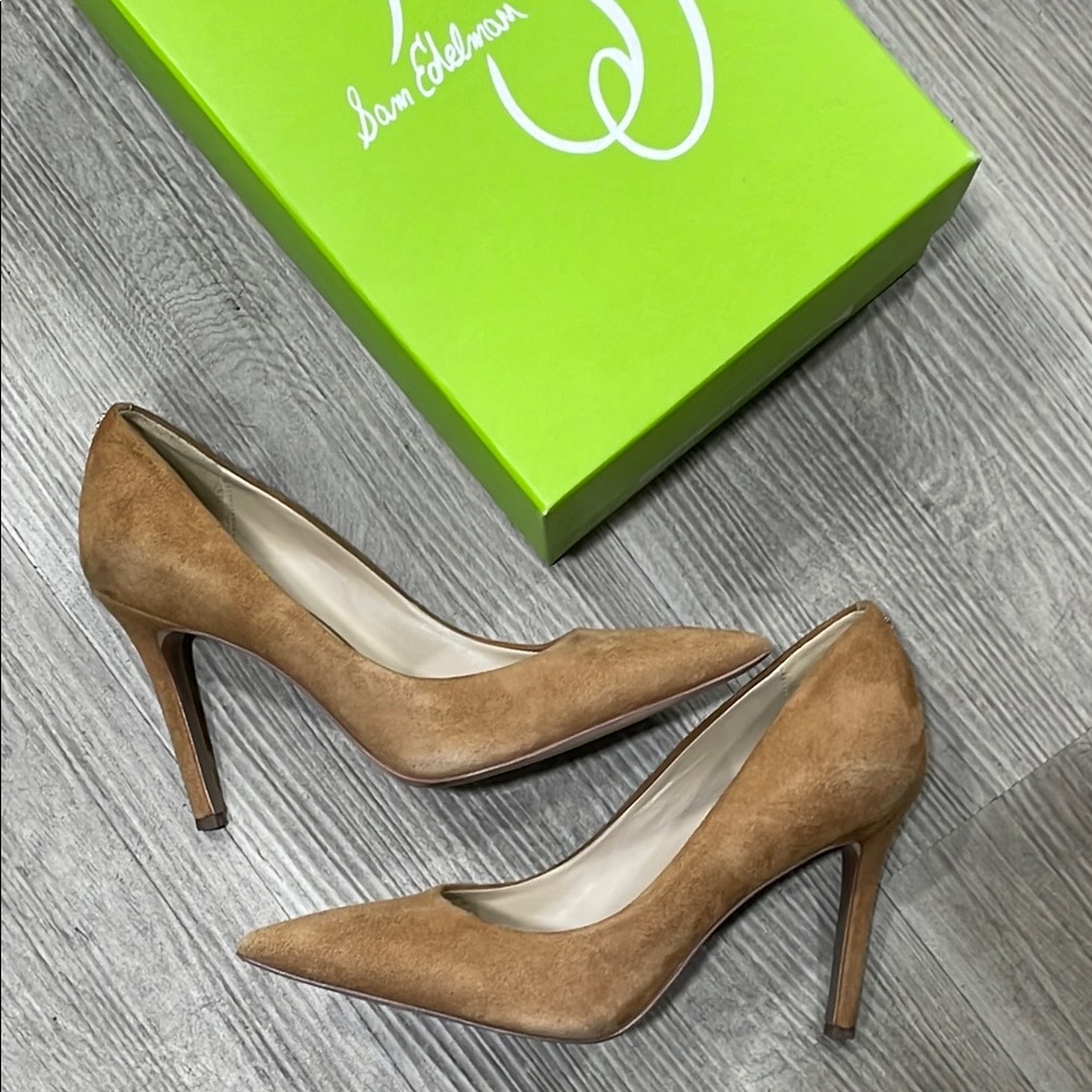 Sam Edelman Hazel Suede Pumps- Size 7